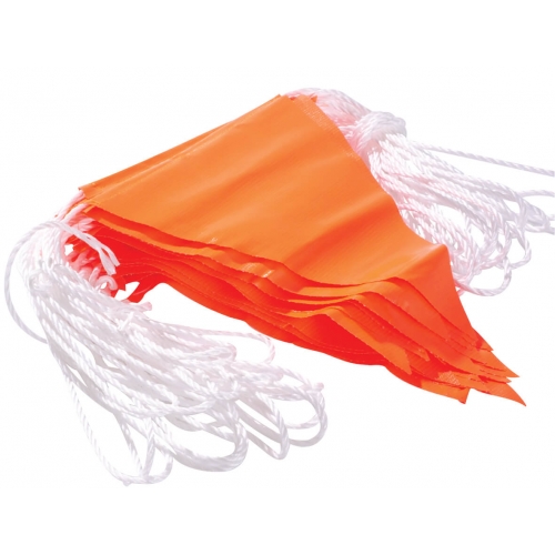 Maxisafe Orange PVC Bunting Flagline BBF722