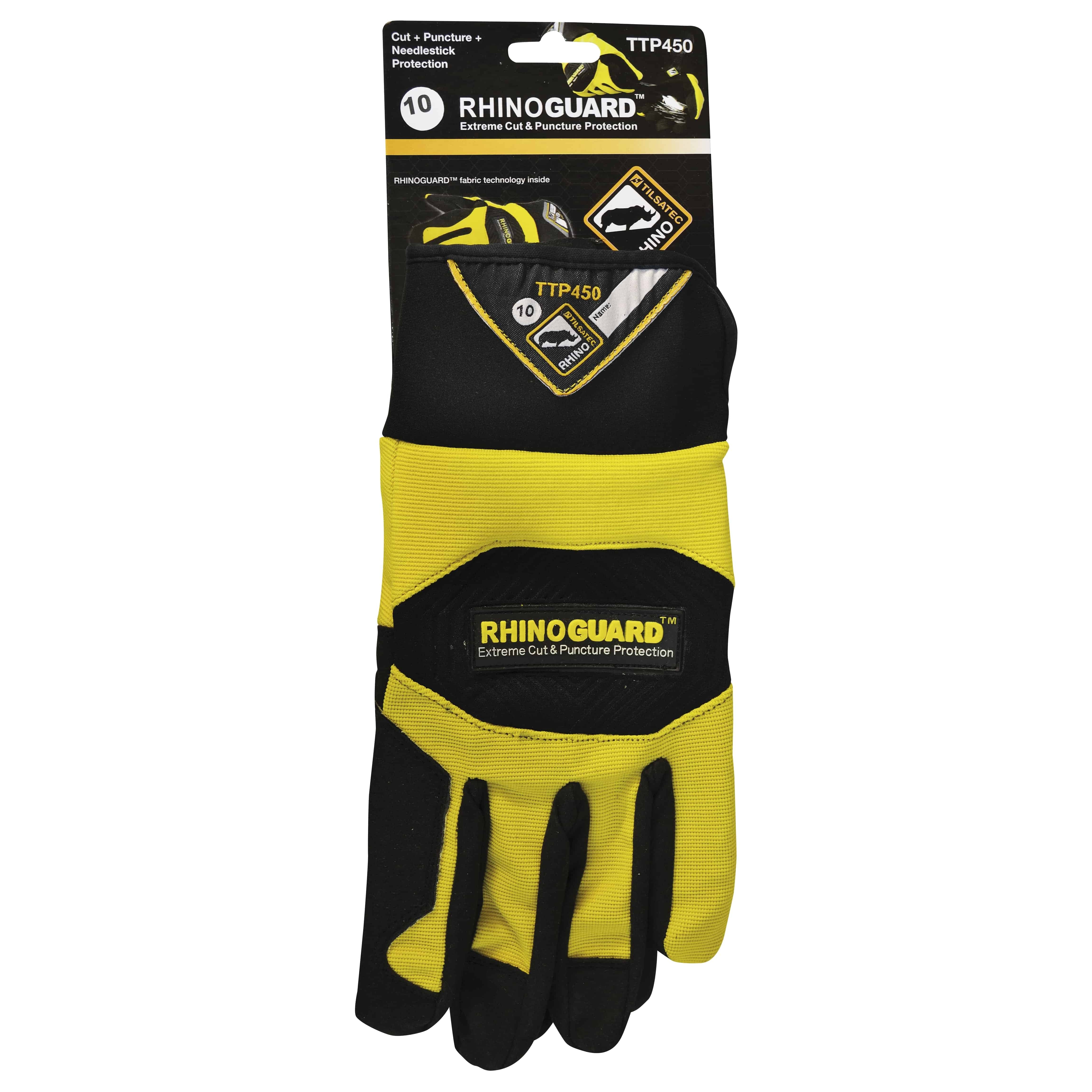 Maxisafe Rhinoguard Needle Resistant 'Full Protection' XLarge Glove  GRH285-10 - Beton Tools
