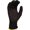 Maxisafe 'RippaGrippa' Black Nitrile Blue Large Polyester Glove GPN228-09
