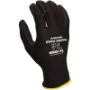 Maxisafe 'RippaGrippa' Black Nitrile Brown XLarge Polyester Glove GPN228-10