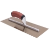 Marshalltown 406mm x 127mm Golden Stainless Steel Finishing Trowel with DuraSoft Handle MTMXS165GDC - 28498
