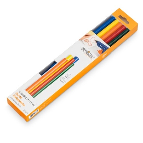 Steinel Glue Sticks Coloured 11mm (Pkt8) 47719