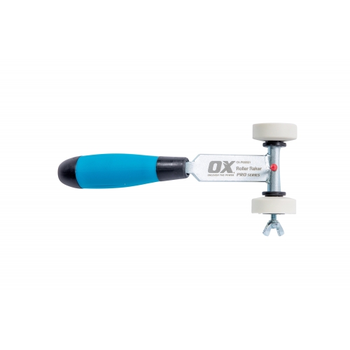 OX Professional Poly Wheel Roller Raker - Standard