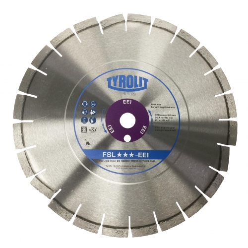 Early Entry 343mm Purple Hard Aggregate Saw Blades 34330085