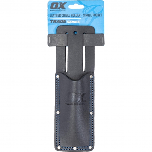 OX Trade Black Leather Chisel Holder OX-T265703