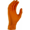 Maxisafe Shield Heavy Duty Nitrile with Diamond Grip Small Orange Glove GNO208-S