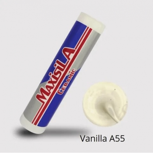 Maxisil Silicone A - Sanitary Ceramic Vanila A55