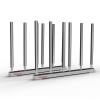 Abaco Machines Glass Rack 1.6m with Rubber Lining RSR-05R