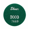 Thor Tools 3” (76mm), 10mm Shiner 3000 Grit Polishing Resin Pads RSP763000A