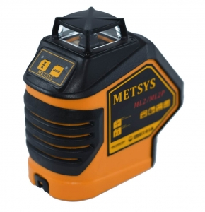 Metsys Laser ML2P - B 360º Horizontal & Horizontal/Vertical Line Point Laser - Red Beam